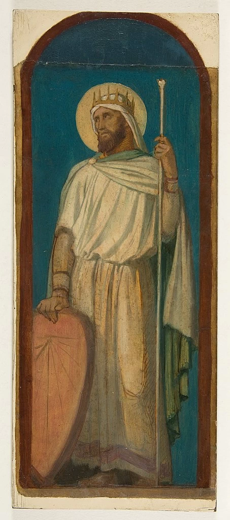 Hippolyte Flandrin - Ezechia, re di Giuda, Metropolitan Museum of Art, New York